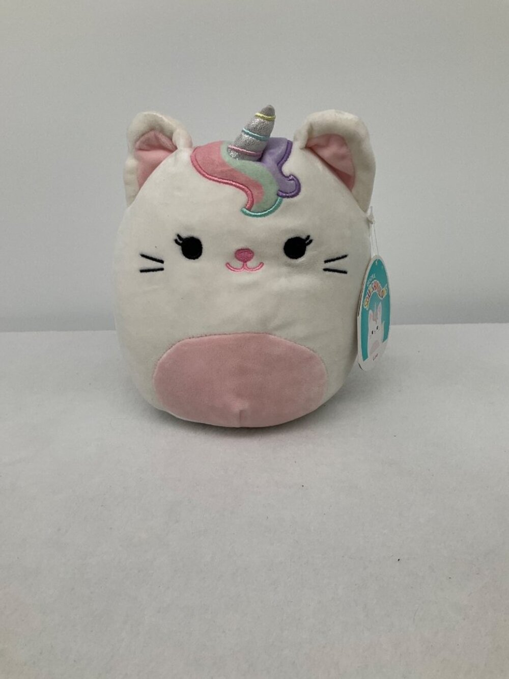 Squishmallows Luxe The Caticorn Rainbow Tail 8" plush New